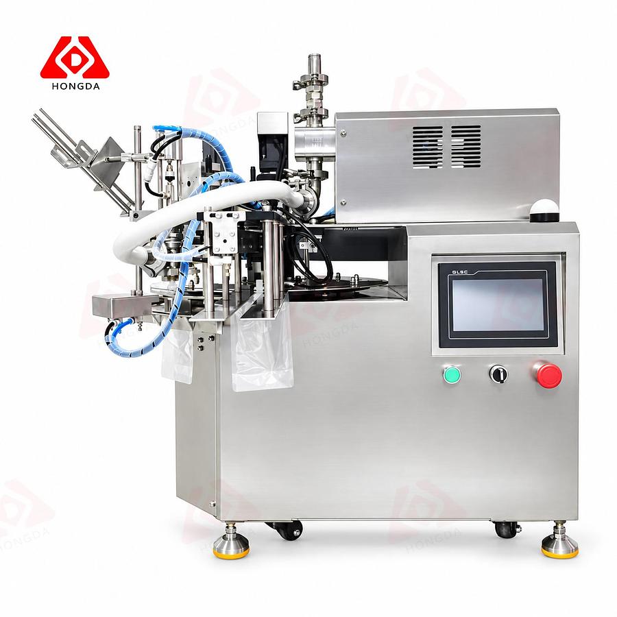 Tabletop Single-Head Spouted Pouch Filling and Capping Machine