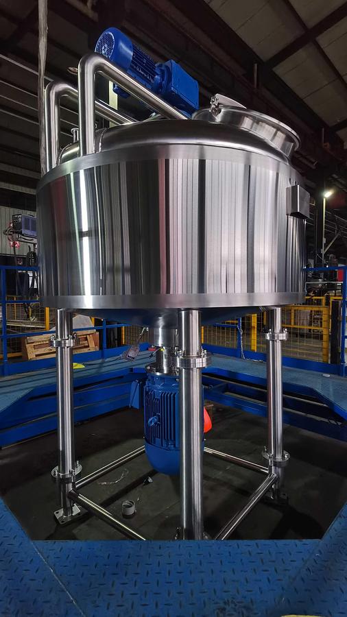 300 Gallon Jacketed Liquefier – ASME Rated, CRN register