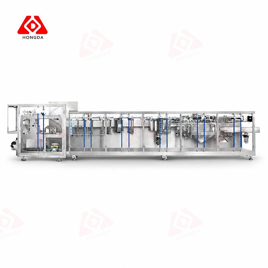 Dual-Lane Form-Fill-Seal Machine for Zipper Doypack Pouches 560