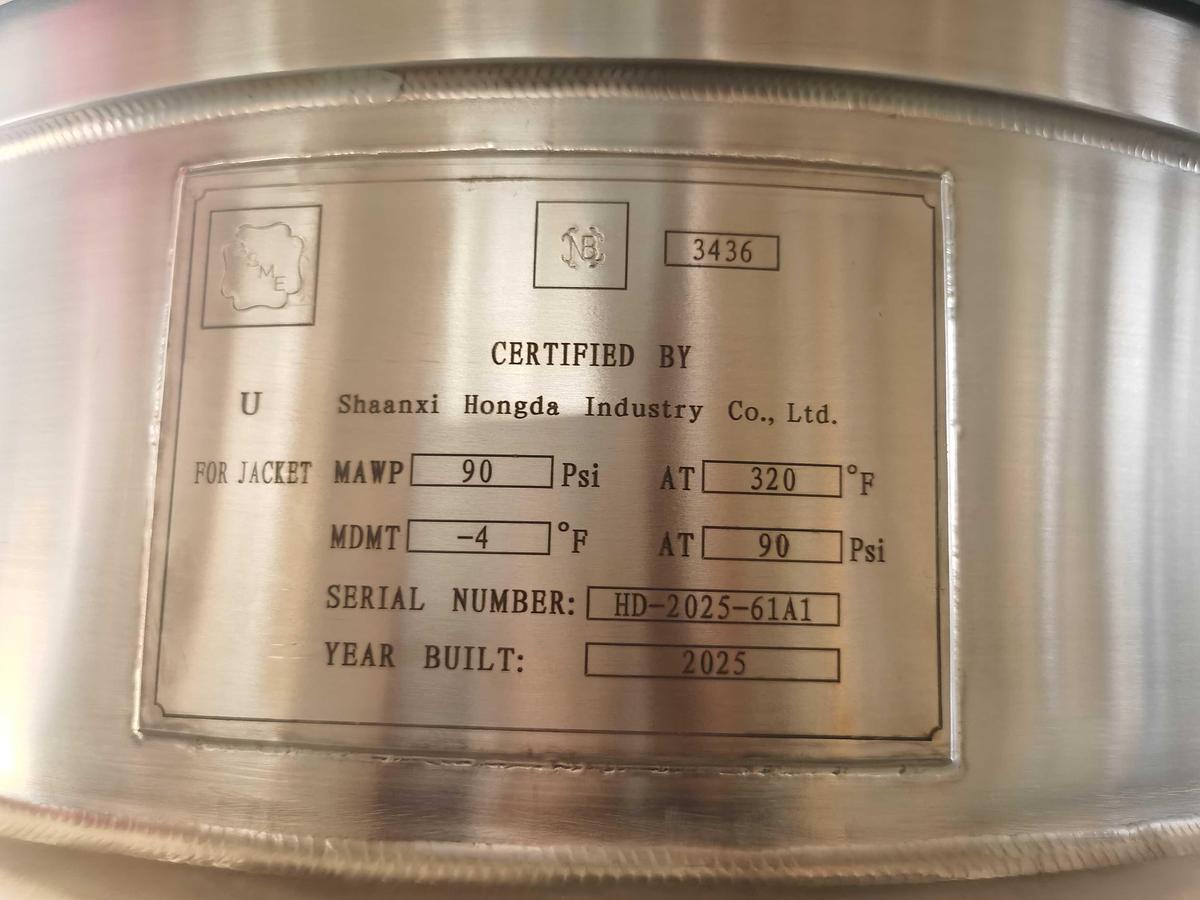 30 Gal Stainless Steel Steam Jacketed Kettle - Commercial Mixing & Cooking Kettle