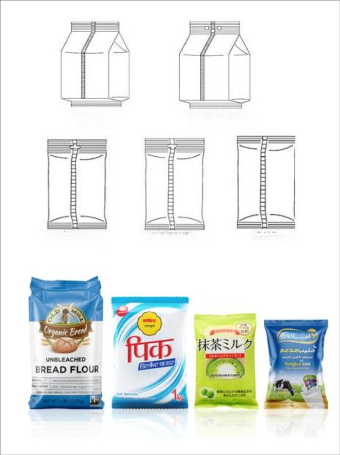 Vertical Form Fill Seal Packing Machine (VFFS) ZV-820