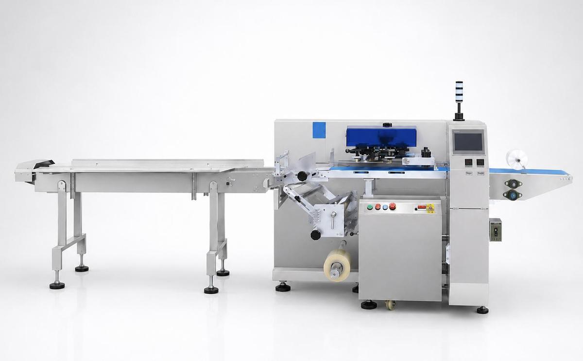 Three-Servo Down-Film Flow Wrapper VT-160X