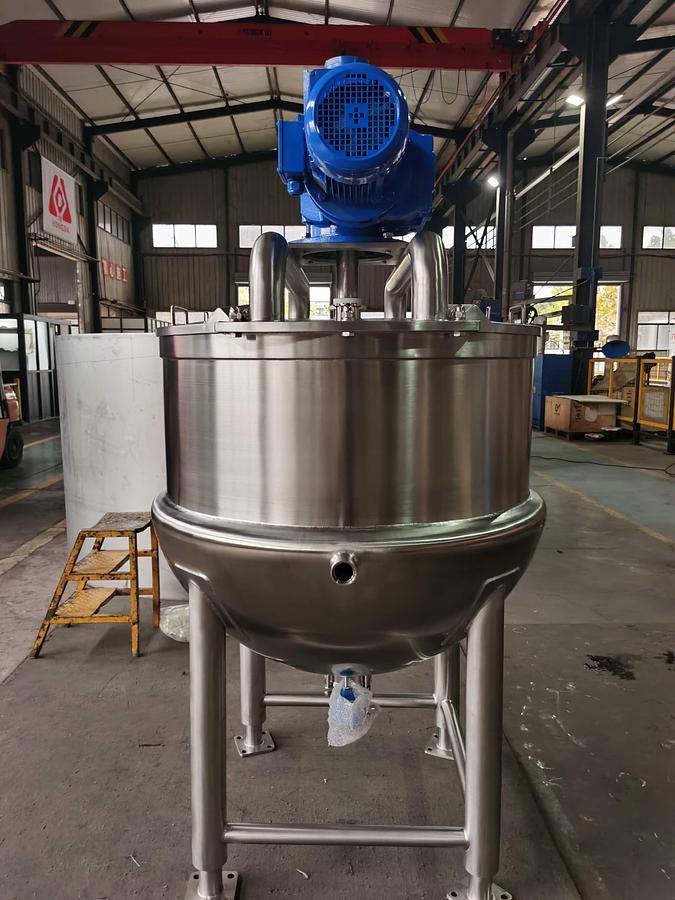 New 100 USG Steam Jacketed Dual Mixing Kettle in stock in Ontario, CA, USA