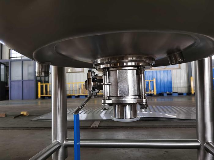 200 gallon triple agitation mixing kettle