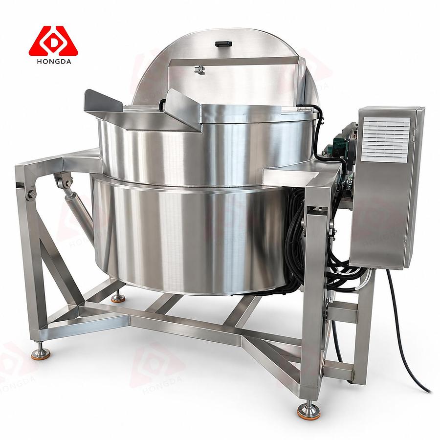 200 Gallon Electric Heating Thermal Oil Jacketed Kettle