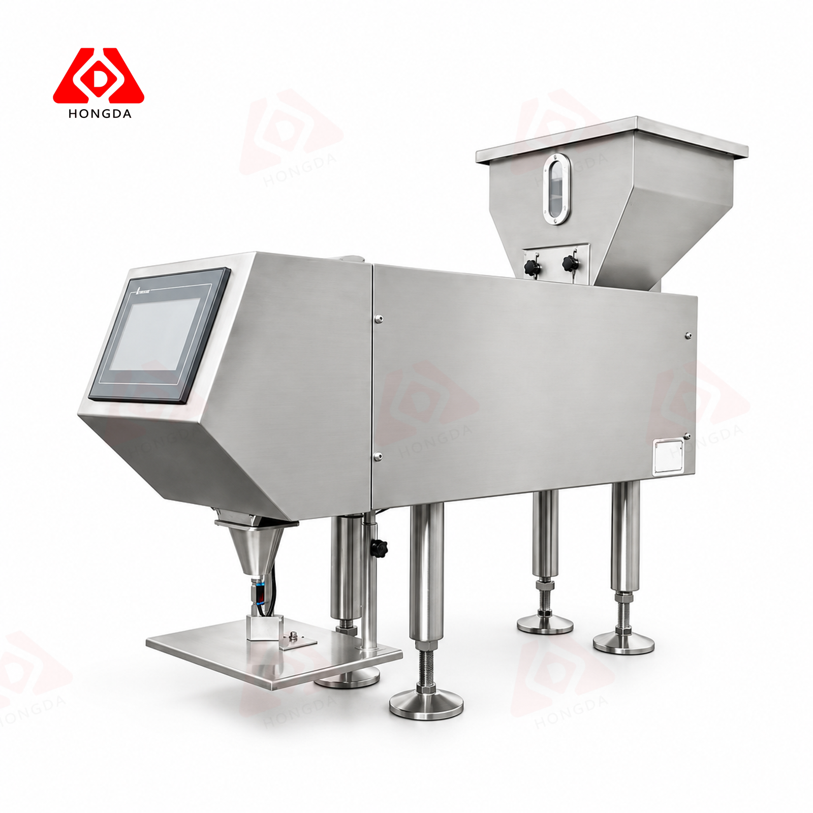 Semi-automatic Gummy Counting Feeder