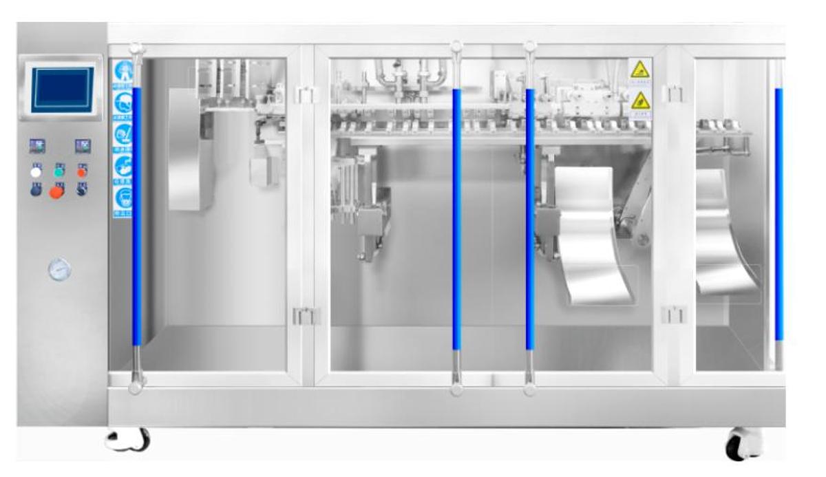 Fully Automatic Dual-Outlet Pouch Packaging Machine HA-180DG