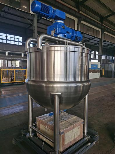 New 150 gallon double mixing steam jacketed Kettle