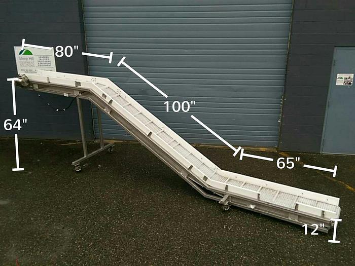 Used 22′ long Incline Conveyor