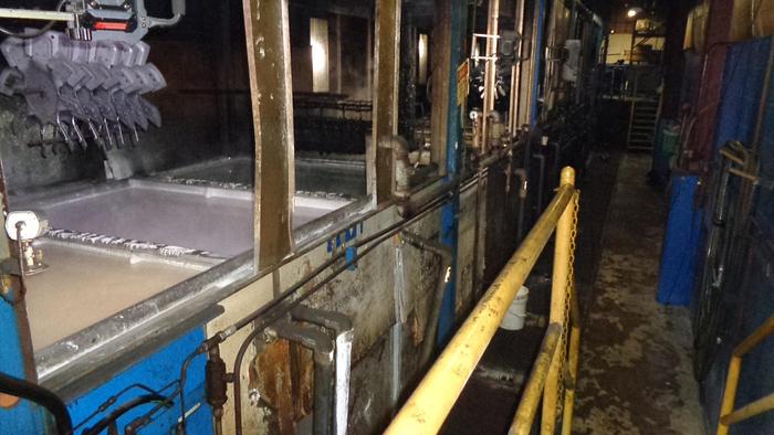 Used 7-Stage TTX Indexing E-Coat Line