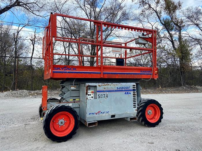 Used 2012 SKYJACK SJ6826RT SCISSOR LIFT