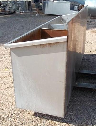 Used Stainless Steel Vat w/ 3 Compartments