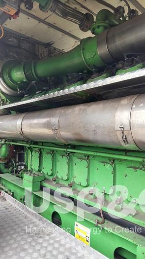 Used 2.5 MW 2004 Used Jenbacher JMS620GS-N.L Natural Gas Generator Sets