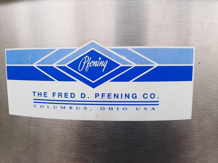 Used Screen, Sifter, Pfening, 30", S/st, Flour, 2 HP, #S744102