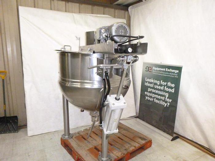 Used Lee Industries Kettle w/Dual Motion Scrape Surface Agitation; Md#150D9MT; Built 2015