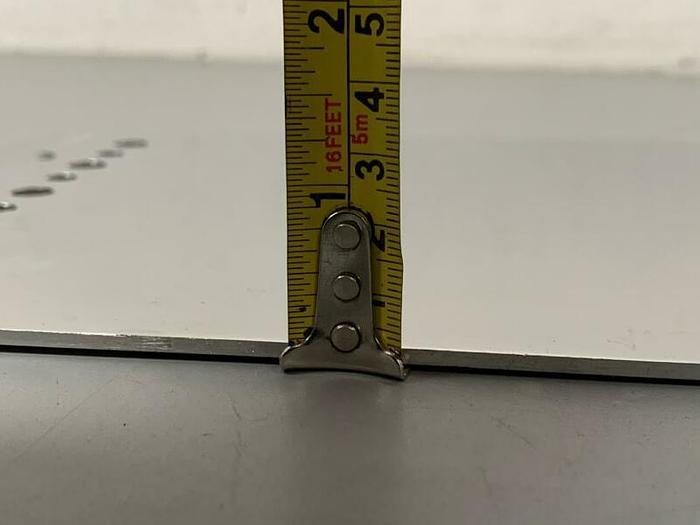 Used Lot of 18- Stainless Steel 8.5" x 7.5" Press Filter Plates