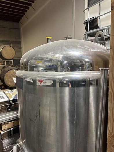 Used Tank, 310 Gallon, S/st, Brite tank, SunGood, 10 Bbl #A744950