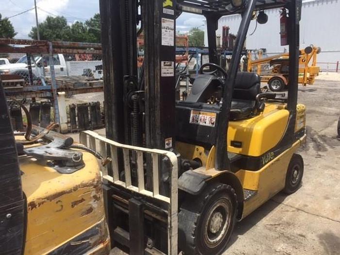 Refurbished SOLD – 2007 Yale GLP050VX | Refurbished LPG Pneumatic Forklift | Three Stage Mast | Side Shift | 7,900 Hours | CSA Certified | Brampton Deployment Completed