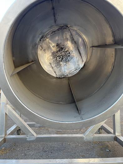 Used Stainless Steel Tilting Mixer with Speed Control