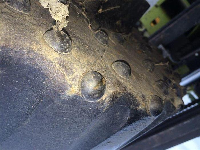 Used DHD 112 SHANK, 12" X 23", DOMED BUTTONS