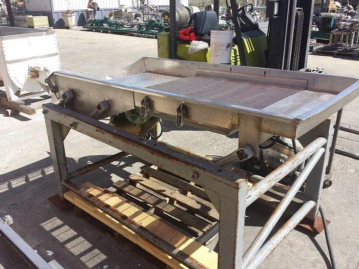 Used Screen, Vibratory, 34" x 86", S/st, Dewatering,Screen, Vibratory, 34" x 86", S/st, Dewatering, #S738962