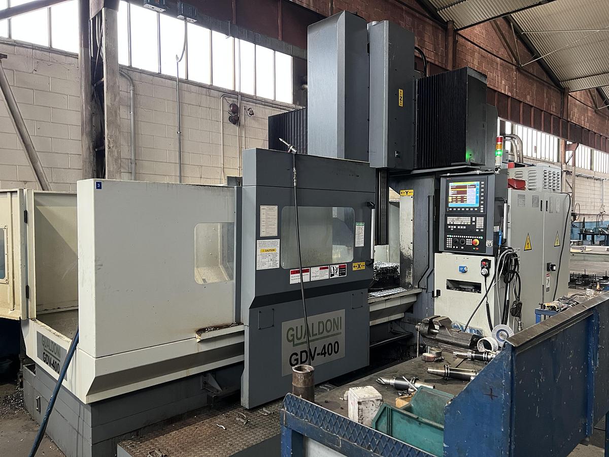 Usato FRESATRICE A PORTALE GUALDONI GDV 400