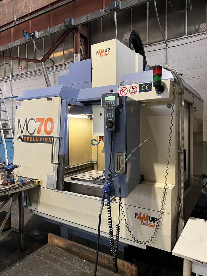 Usato CENTRO DI LAVORO FAMUP MC70 Evolution
