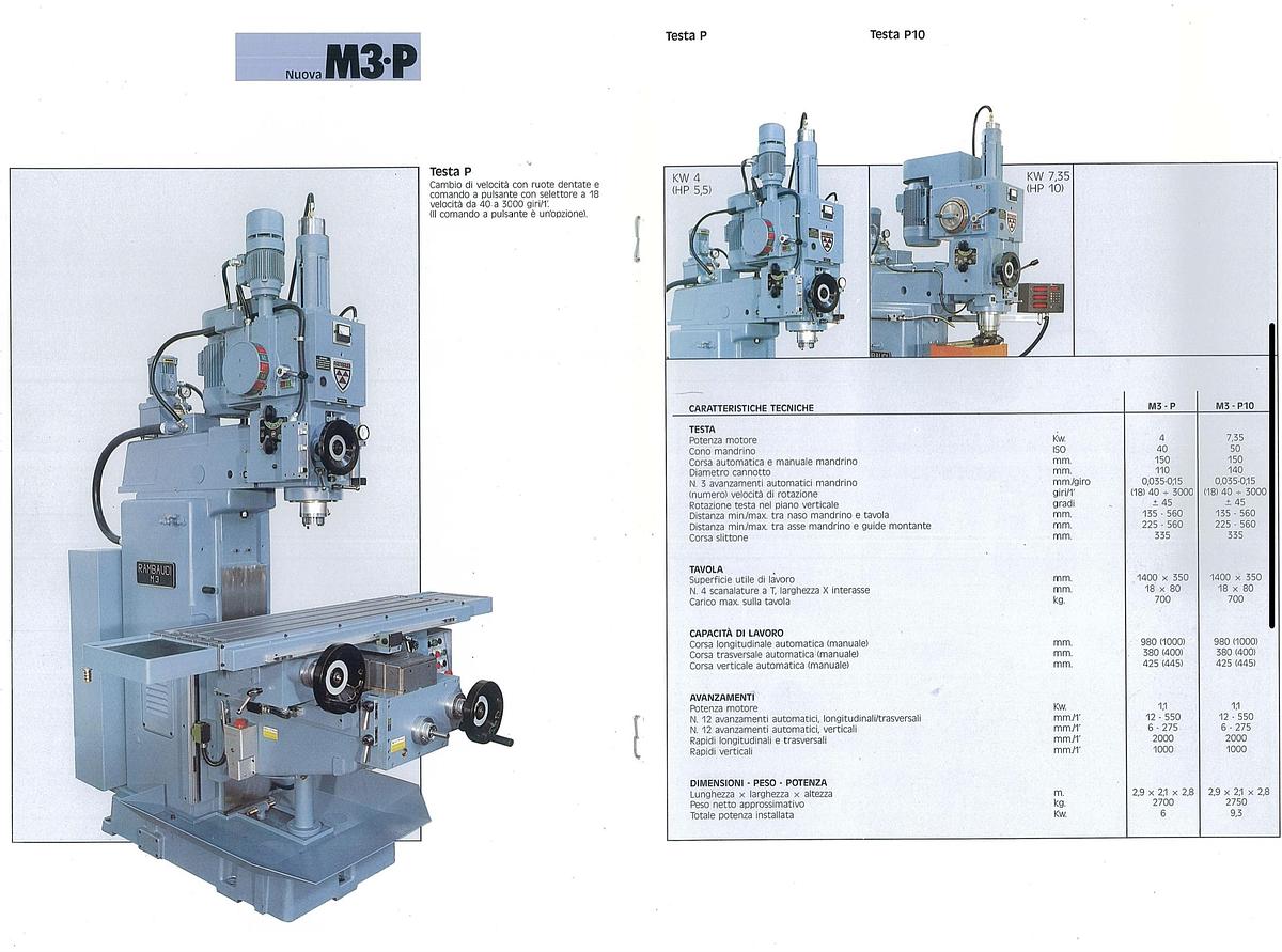 Usato RAMBAUDI M3 Testa Pesante