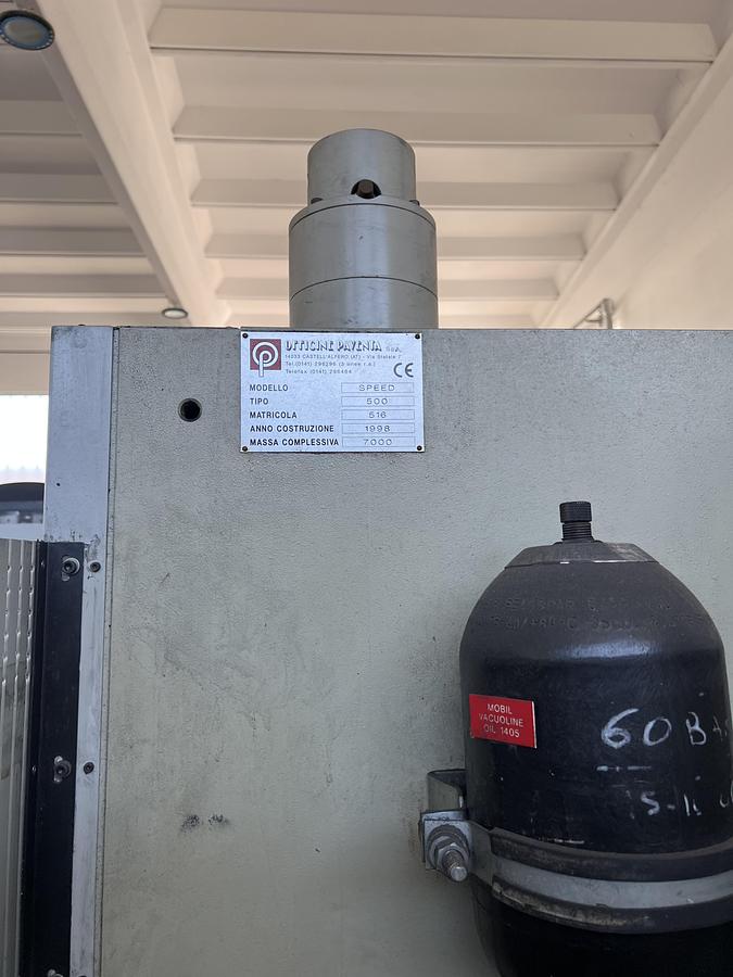 Usato CENTRO DI LAVORO PAVENTA mod. SPEED 500