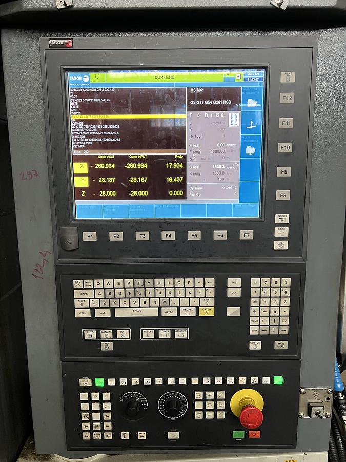 Usato FRESATRICE A PORTALE GUALDONI GDV 400