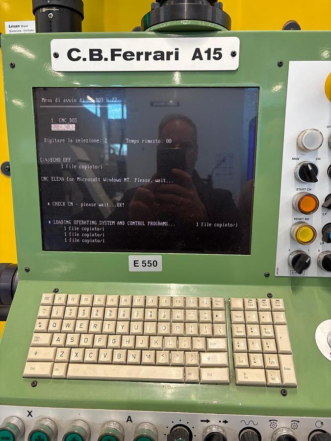 Usato CENTRO DI LAVORO C.B. FERRARI A 15 5 assi 