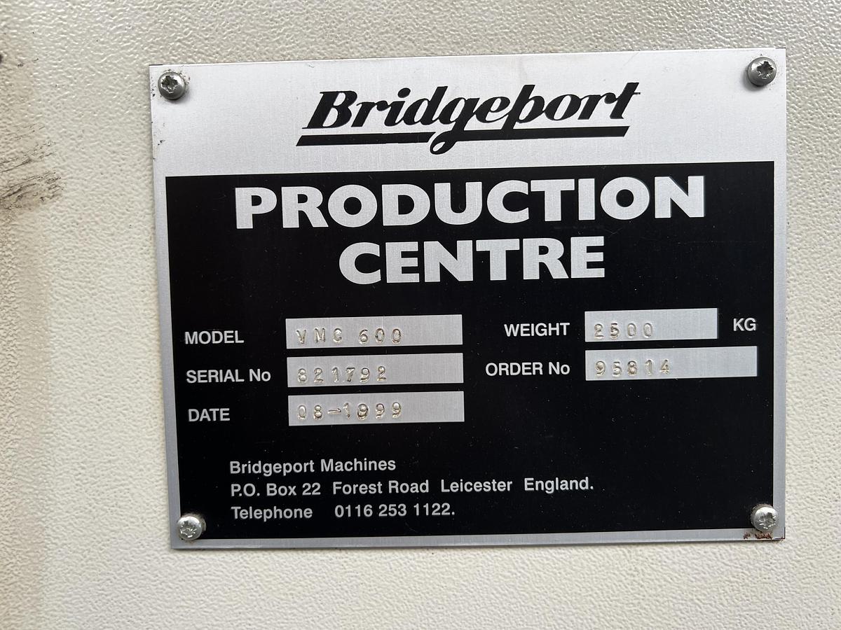 Usato 1999 BRIDGEPORT VMC 600-22 Digital