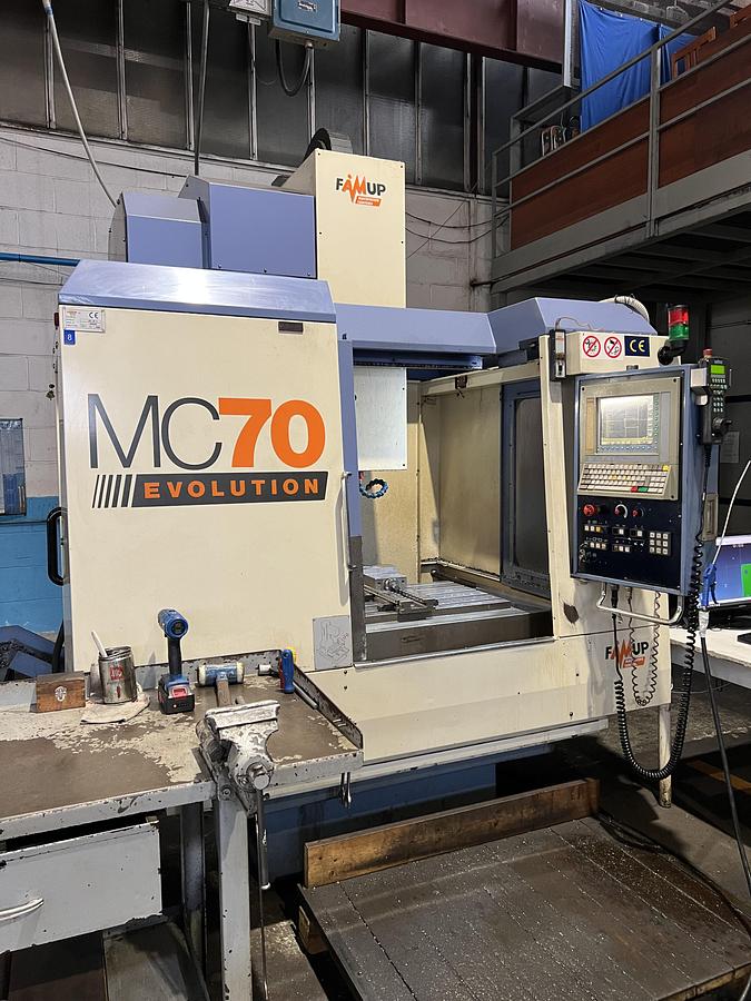 Usato CENTRO DI LAVORO FAMUP MC70 Evolution