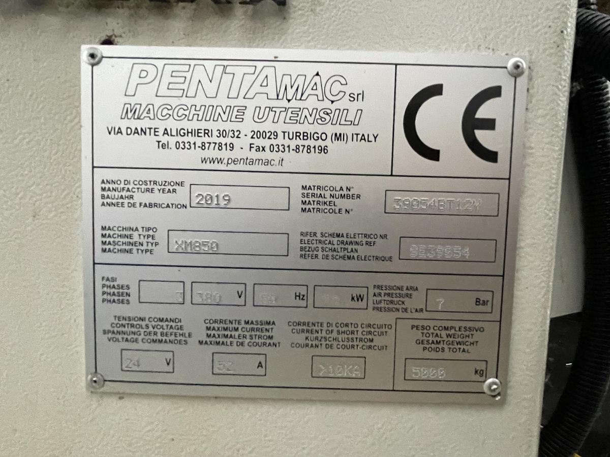 Usato CENTRO DI LAVORO PENTAMAC XM850 4°+ 5° asse
