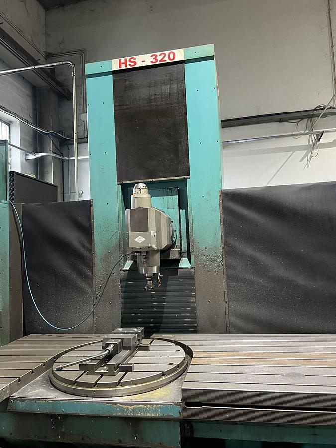 Usato CENTRO DI LAVORO USATO 5 ASSI OMV PARPAS mod. HS-320