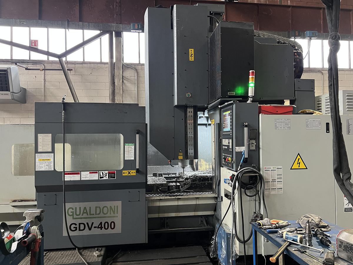 Usato FRESATRICE A PORTALE GUALDONI GDV 400