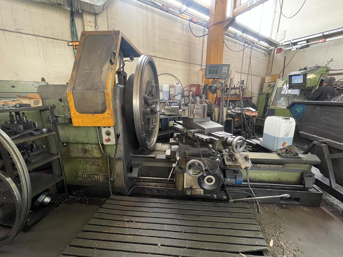 Usato TORNIO FRONTALE TRADIZIONALE COLOMBO TF - 1200