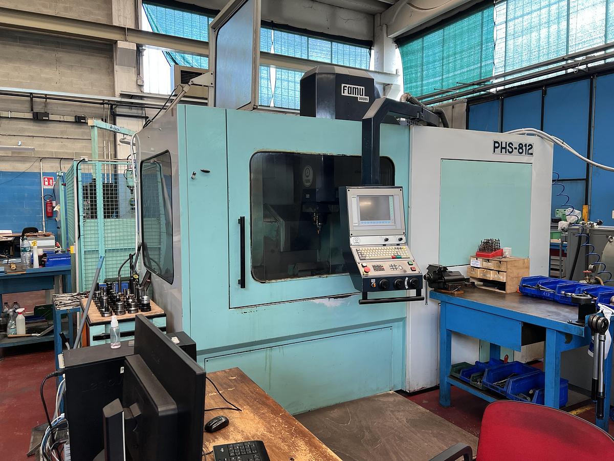 Usato CENTRO DI LAVORO VERTICALE PARPAS FAMU PHS 812