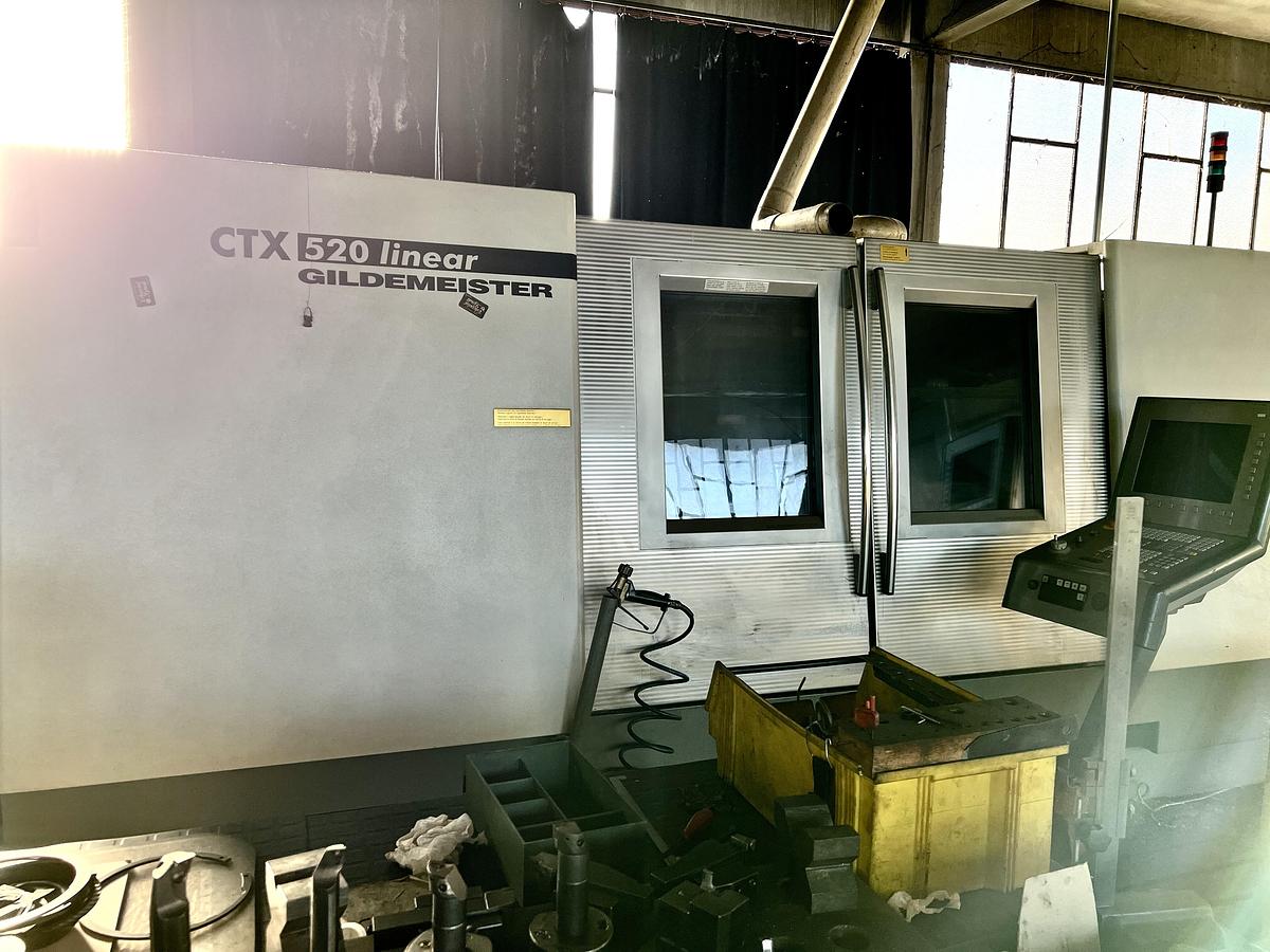 Usato TORNIO DMG GILDEMEISTER CTX 520 linear