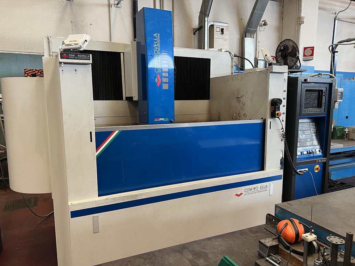 Usato ELETTROEROSIONE A TUFFO CDM ROVELLA BF 1200