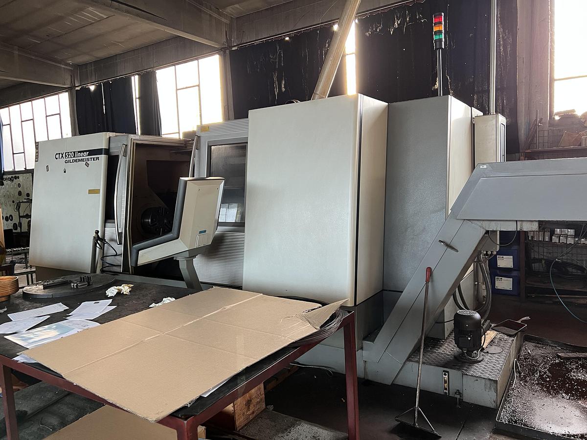 Usato TORNIO DMG GILDEMEISTER CTX 520 linear