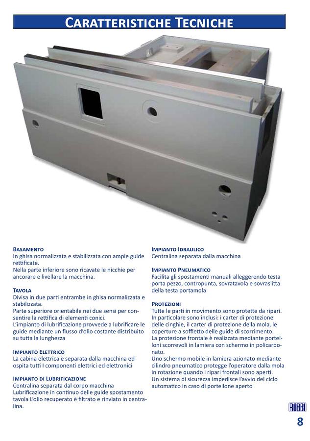 Usato RETTIFICA INTERNI / ESTERNI ROBBI OMICRON 1500 E