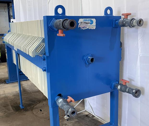 Used FP-52: Used 18 cu. ft. WTT Brand Filter Press