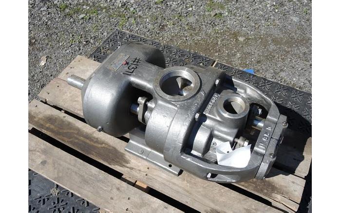 D'occasion USED TUTHILL ROTARY LOBE PUMP, 3'' X 3'' INLET & OUTLET, STAINLESS STEEL