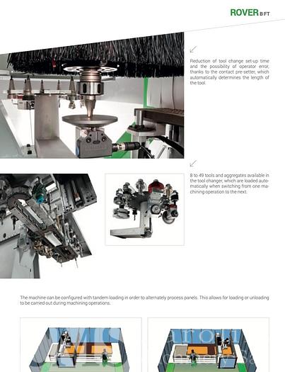 Used Biesse Rover B 5-Axis CNC Router