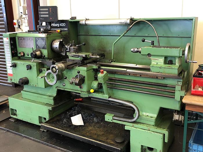 Gebraucht Leit- und Zugspindeldrehmaschine HEIDENREICH & HARBECK HAMBURG 430