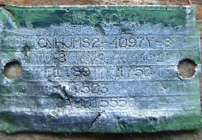 Used Pump, Positive, Waukesha, Mdl 10, S/st, 3/4 HP, 1" #S735573