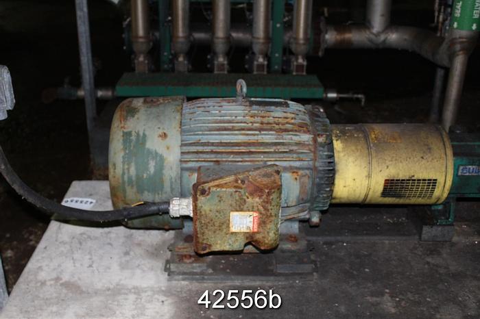 Used Toshiba A/C Motor, 50 Hp, 3600 Rpm, 326TS Frame #42556