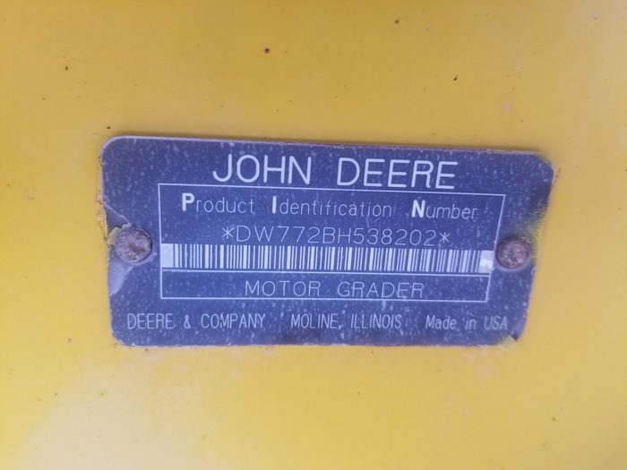 Used 1992 John Deere 772BH