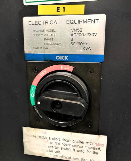 Used 2001 OKK VM5III